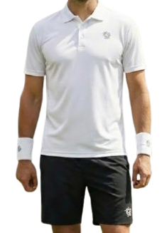 Camisa Esportiva Masculina Gola Polo Branca